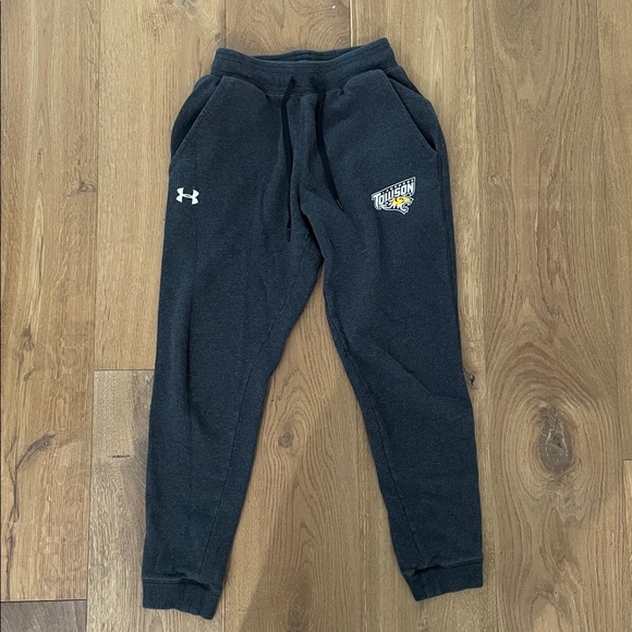 Under Armour Women’s Charcoal Joggers with Towson University Lacrosse Logo - Picture 1 of 6